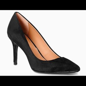 Calvin Klein Gayle Black Suede Pump 8